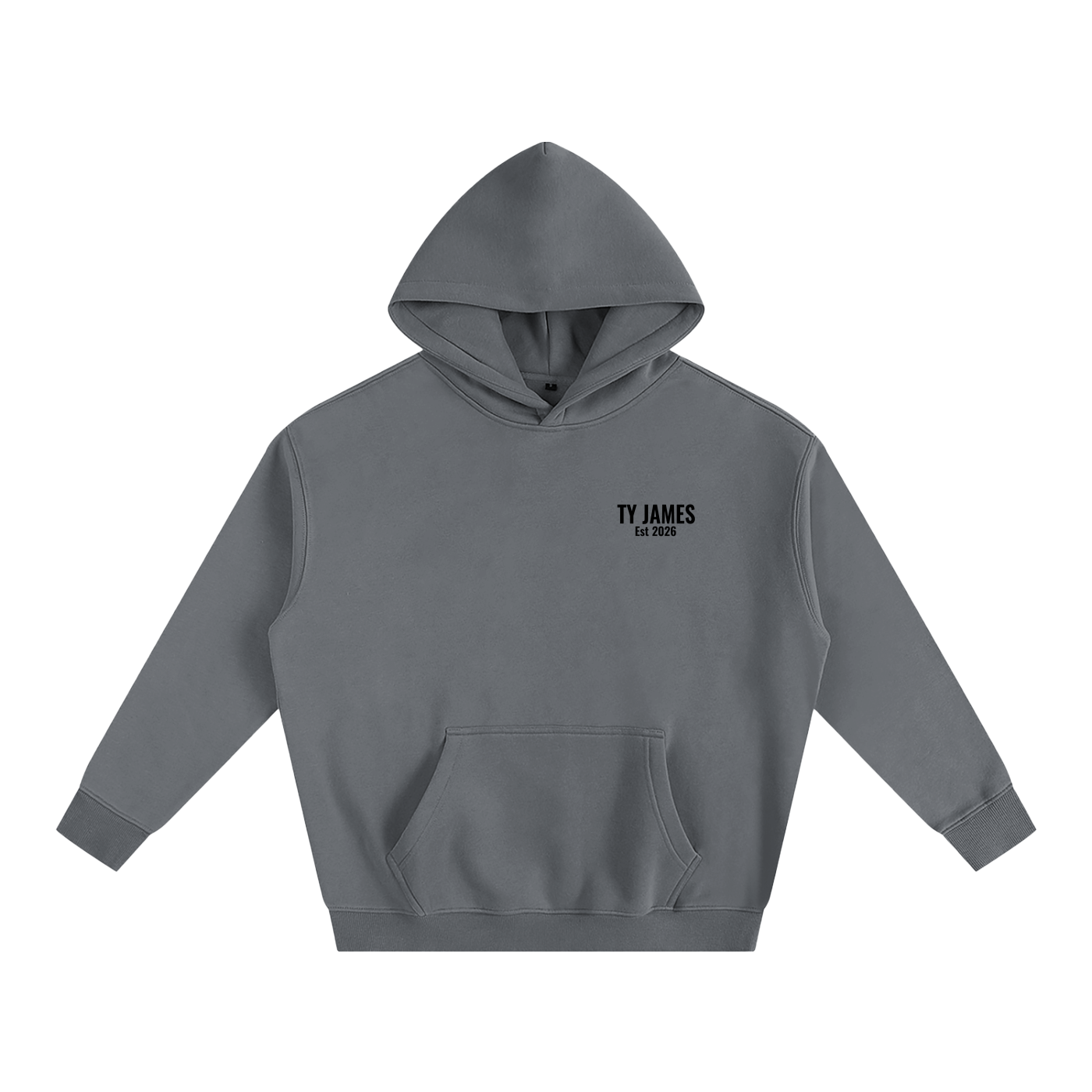 Oversize Fleeced Est 2026 Hoodie