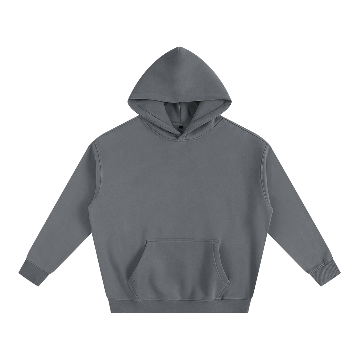 Oversize Fleeced Ty James Hoodie - Back